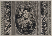 KG 17617
<br/>
Apotheose van koning James I
<br/>
<em>Gribelin, Simon (1661-1733)</em>